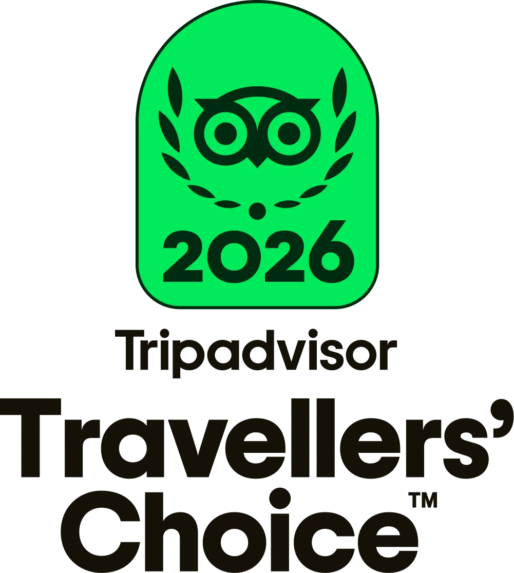 Tripadvisor TC Badge + Travelers’ Choice Center Aligned Black - LL
